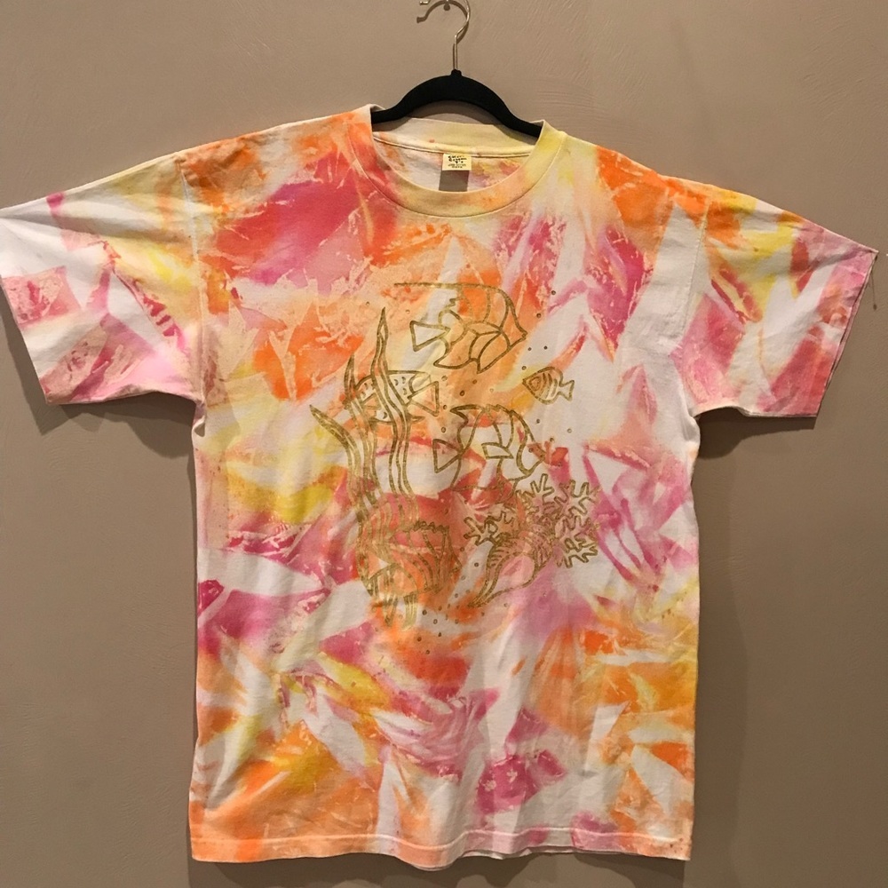 Vintage 80’s Silver Screen T-Shirt. Single Stitch One Size Fits All. Made in USA